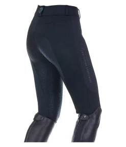 Pantalon d'équitation thermique et hybride à fond intégral grip enfant Nevis
