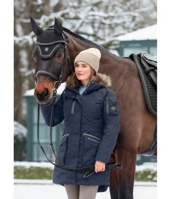 Parka d'équitation technique à capuche Ulla