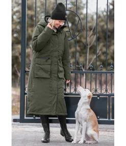 Parka longue à capuche Claudi