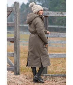 Parka longue à capuche Claudi