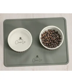 Plateau pour gamelles en silicone pour chien Salinas