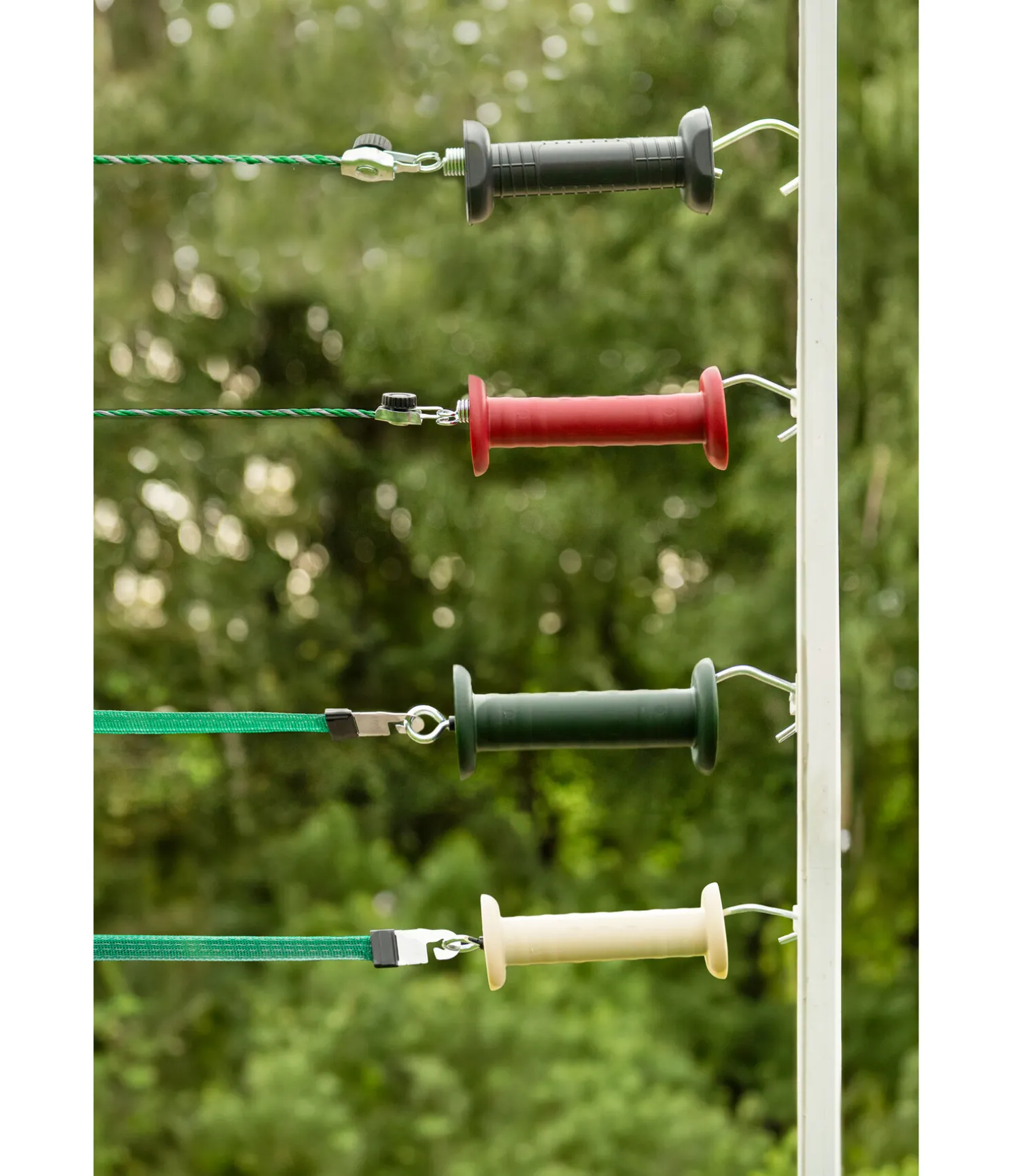 Poignée de portail cordon