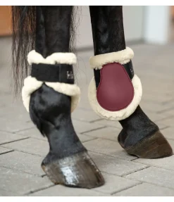 Protège-boulets en TPU avec polaire Teddy