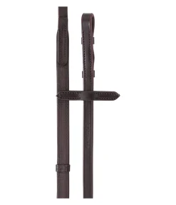 Rênes antidérapantes en cuir Slim Grip