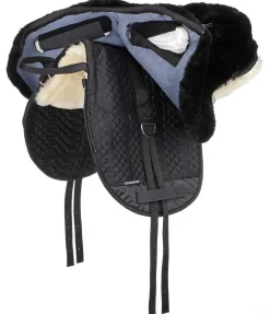 Selle de loisir en véritable fourrure d'agneau