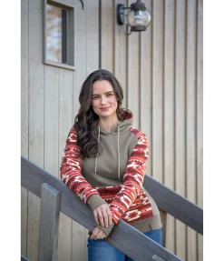 Sweat à capuche Ikat