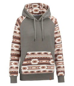 Sweat à capuche Ikat