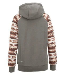 Sweat à capuche Ikat