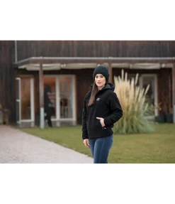 Sweat à capuche en sherpa Cassy