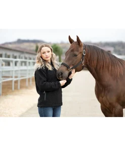 Sweat à capuche en sherpa Cassy