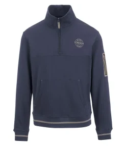 Sweat à col zippé homme Zach