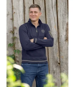 Sweat à col zippé homme Zach