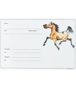 Tableau d'écurie illustré Freluquet