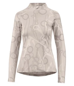 T-shirt à manches longues en stretch Performance Neyla