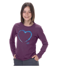 T-shirt à manches longues enfant Hearty
