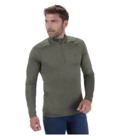 T-shirt à manches longues stretch Performance homme Denton