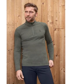 T-shirt à manches longues stretch Performance homme Denton