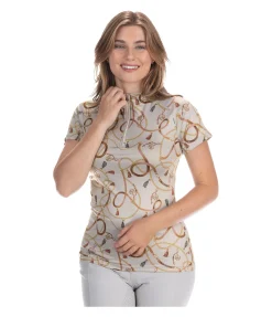 T-shirt fonctionnel zippé Callie