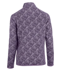 T-shirt technique à manches longues en stretch enfant Xena