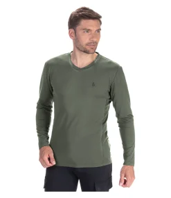 T-shirt technique à manches longues homme Florida