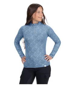 T-shirt technique à manches longues en stretch enfant Xena