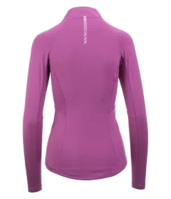 T-shirt technique à manches longues zippé Sofie