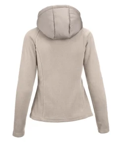 Veste bi-matière à capuche Elisa