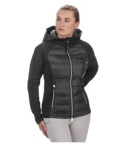 Veste bi-matière à capuche Jolie