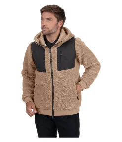 Veste bi-matière avec polaire Teddy homme Ottawa