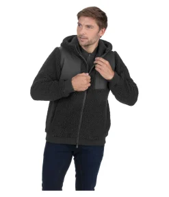 Veste bi-matière avec polaire Teddy homme Ottawa