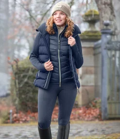 Veste d'équitation bi-matière Amelia