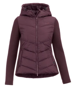 Veste d'équitation bi-matière à capuche Melli