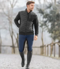 Veste d'équitation bi-matière homme Porto