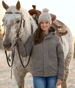 Veste d'équitation d'hiver unisexe Peyton
