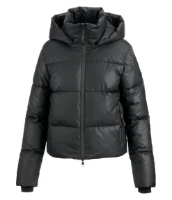 Veste d'équitation matelassée à capuche Corinne