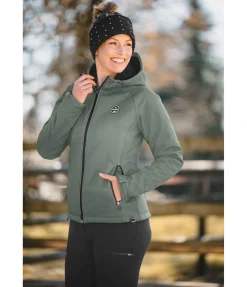 Veste d'équitation softshell à capuche Lara II