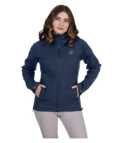 Veste d'équitation softshell à capuche Lara II