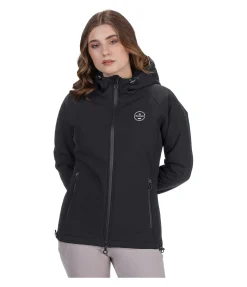Veste d'équitation softshell à capuche Lara II