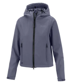 Veste softshell cropped à capuche Hanne
